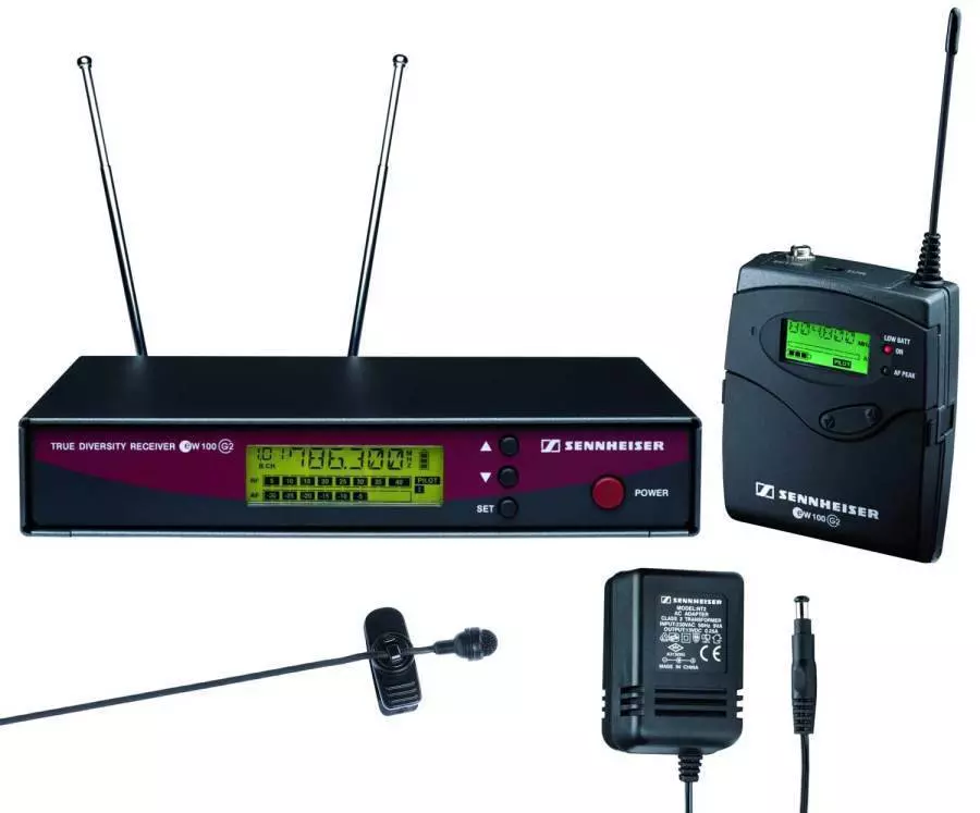 Evolution Bodypack Transmitter with ME2 Omni Lavalier